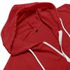 Men's Zip-up Hooded T-Shirt Summer Short Sleeve Hoodie Tee Solid Color Full Zipper Tee Shirt with Pockets for Daily Sports Street Gym