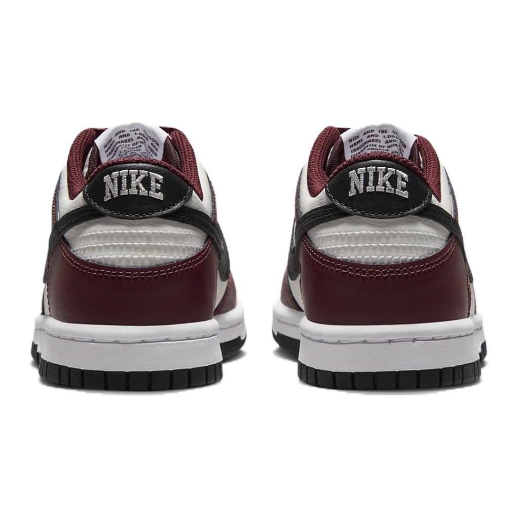 Nike Dunk Low GS Dark Team Red Kids Sneakers Black Summit-White White FZ4352-600