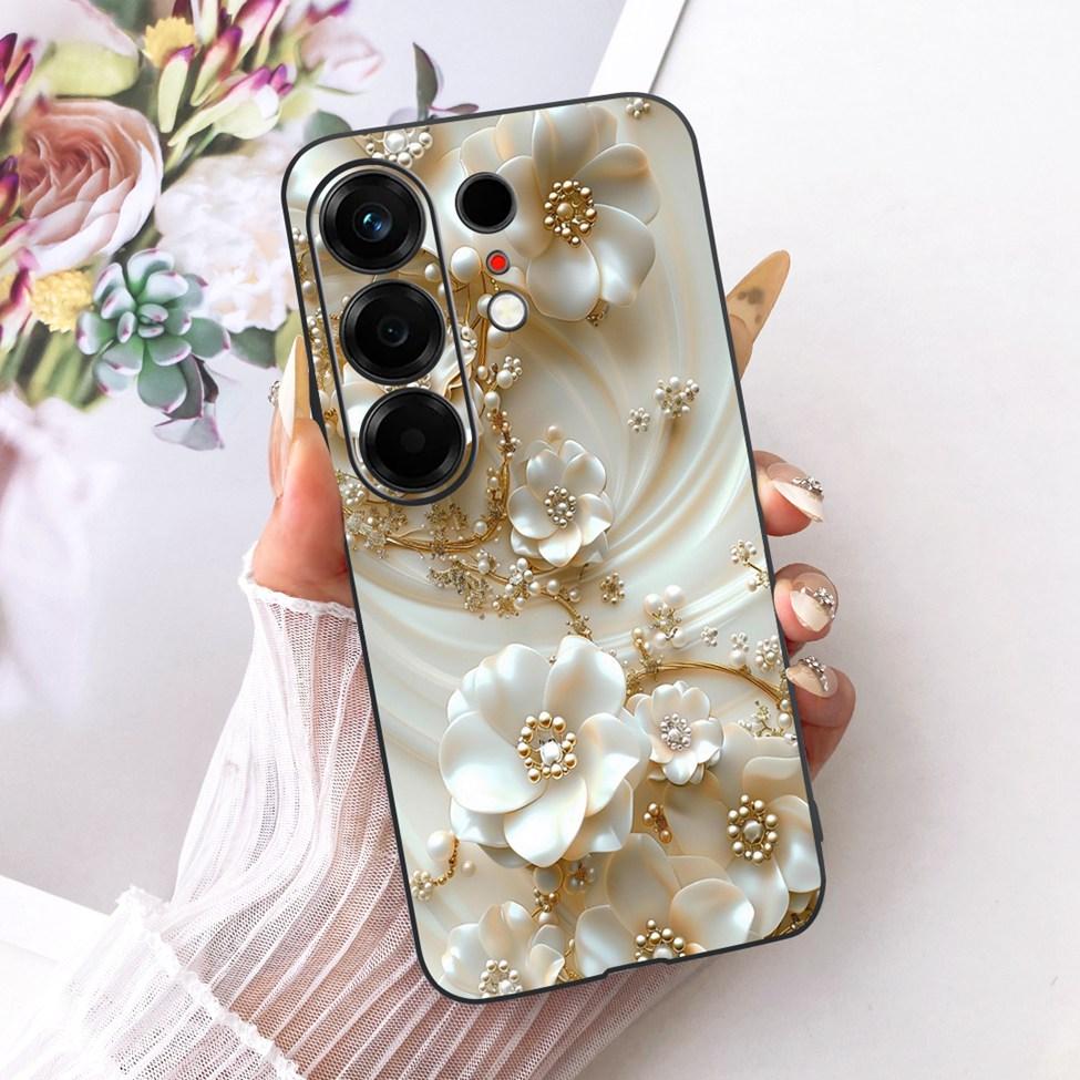 For Tecno CN5 Case For Tecno Camon 50 4G Cover Fashion Butterfly Cute Cat Cool Painted Soft Phone Casing For Techno Camon50 4G