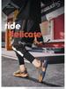 Men's 2025 Korean Style Low-Top Running Shoes - Trendy, Non-Slip, Thick-Soled, Versatile Casual Dad Shoes.