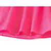 Peach Princess Dress Set - Polyester Fabric Halloween Christmas Carnival Cosplay Costume with Gloves and Crown Rose Pink 120 Cm