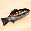 Realistic Fish Shape Pencil Bag Carp Pen Case With Zipper Makeup Pouch Back To School Stationery Organizer