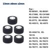 5x Black Rubber Bearing Roller Guide Pulley Wheel Pinch Roller 13x6x2mm for  RS-CH770 RS-BX501