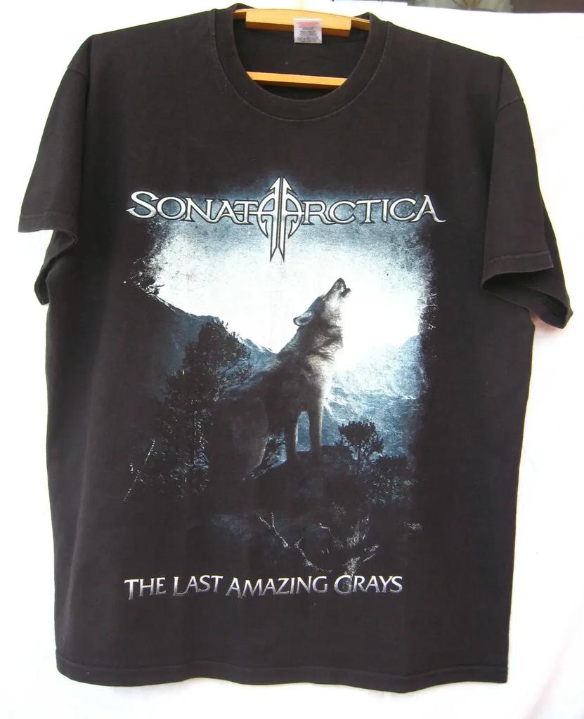 T-shirt Sonata Arctica Album 2009 The Last Amazing Grays. Nightwish Stratovarius