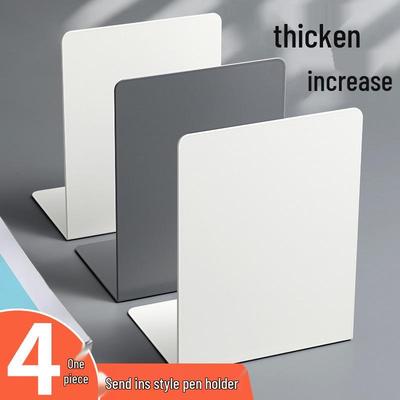 Versatile 8-Piece Bookstand Set: Adjustable Book Clip, Rest, & Bookend for Students