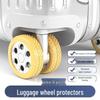 Silicone Silent Luggage Wheel Cover - Universal Replacement Accessory