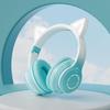 Gradient Color Luminous Cat Ear Bluetooth Headset BT035: E-Sports Gamer Edition