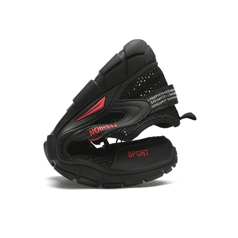 Men's Walking Sneakers Outdoor Anti Slip Wear-resistant Mesh Shoes Summer Lightweight Elastic Band Wading Shoes Size 38-46