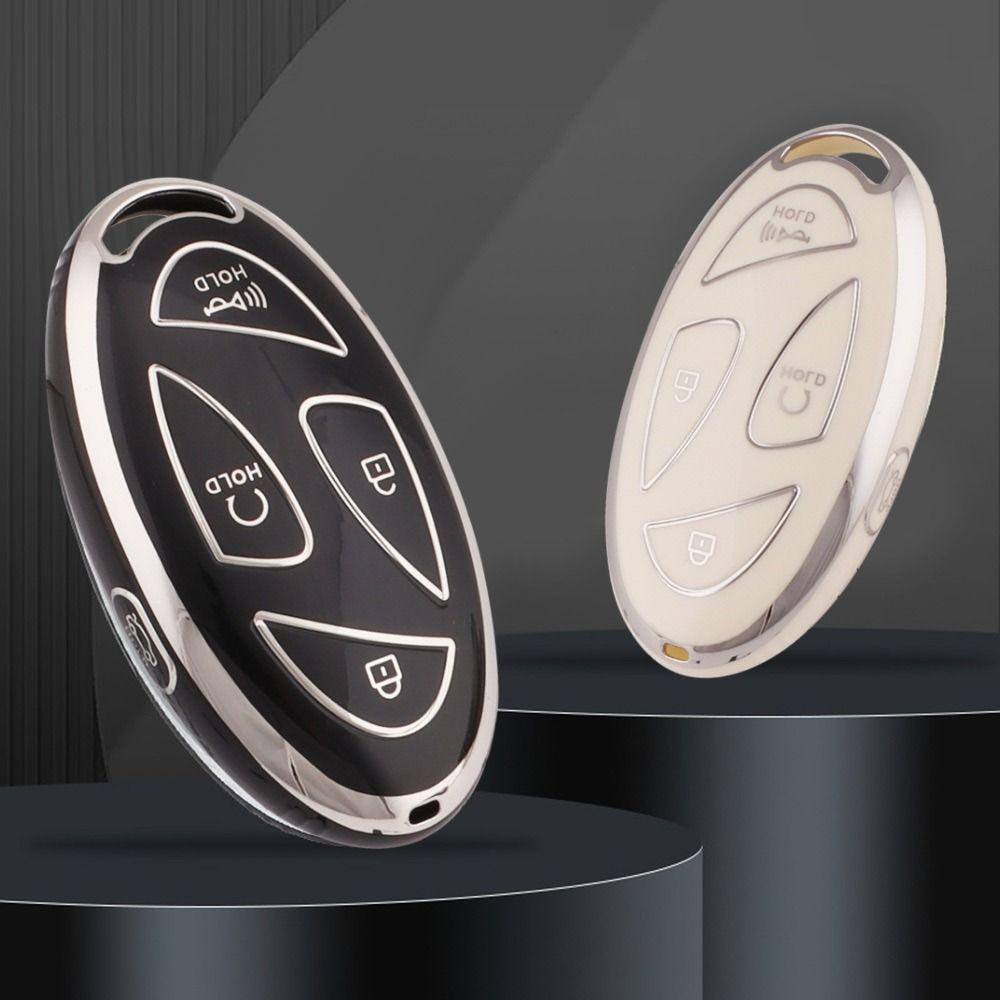 TPU Key Fob Cover Soft Key Protective Case for Hyundai Grandeur GN7 loni q6 Car Accessories