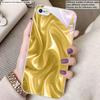 The golden silk of waves For iPhone 17 Air 16 E 15 14 13 Plus 12 mini 17 Pro Max 11Pro XR X 16E 7 8 11 Tempered Glass Phone Case