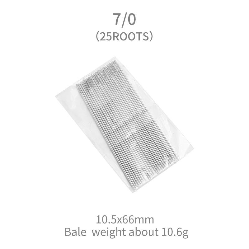 25Pcs Multi-Size Big Eye Hand Sewing Needle Home Sewing Steel Needle Cross-Stitchs Hand Embroidery Clothes Needles