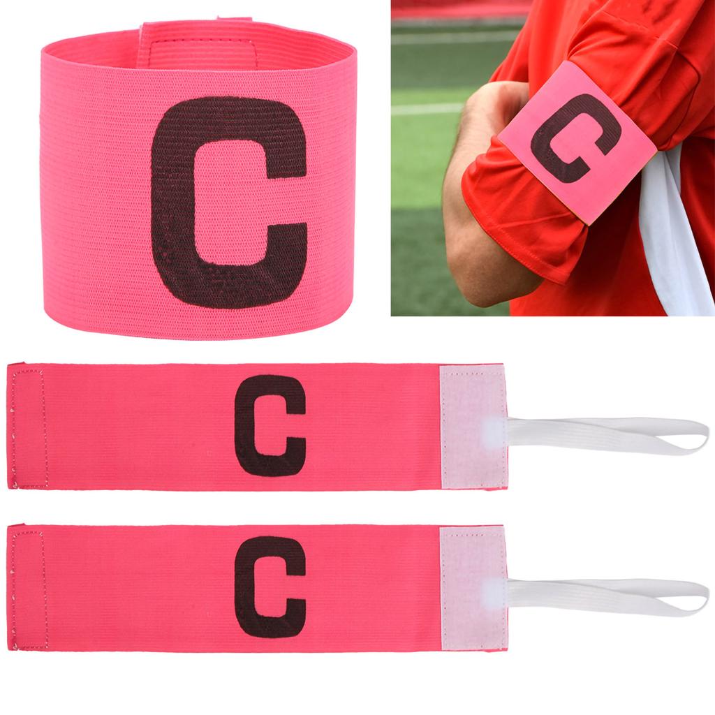 10 יחידות ריצה אימון כדורגל משחק נגיחות סרט זרוע אלסטי הדבקה מלפף מילה ורוד