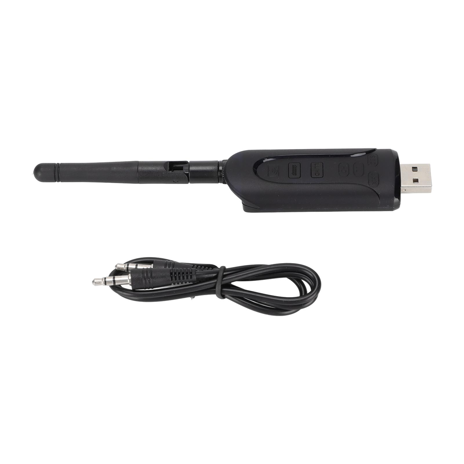 

LE502 BT Transmitter Low Latency BT 5.3 Transmitter Support Call Back to Computer 1 for 2