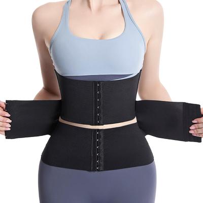 Corset Waist Cincher Strong Instant 9cm Amazing Adjustable Waist Abdominal Waist Lumbar Body Postpartum Pelvic [Allanve] Three-Stage Compression,