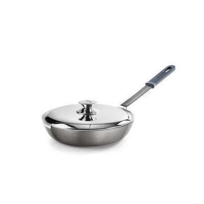 IBILI Wendeplatte mit Deckel für Tortillas Titanio Chef, 26 cm, Aluminium, Quantanium Antihaftbeschichtung, Induktionsgeeignet