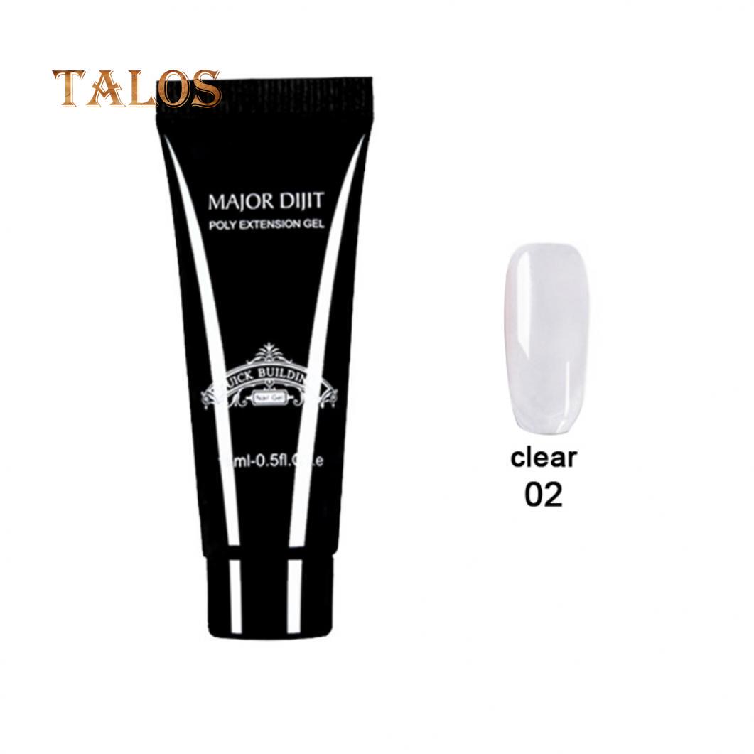 

Быстрое наращивание, замачиваемый УФ-светодиодный полигель для наращивания ногтей, маникюр, наращивание ногтей, уход за ногтями и лак чистый