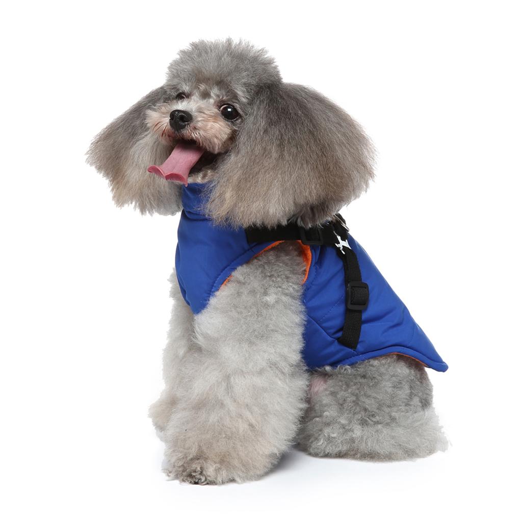 Dog Coat With D Ring Pet Dog Coat Dog Clothes Jacket Dog Vest For Walking Winter Pet Dog Clothes Winter Warm Dog Jacket