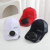 Summer Solar Charging Fan Baseball Cap Men and Women Sunshade Sun Protection Outdoor Leisure Cap Fishing Cap