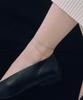 Novice Tokyo Petal & Round Chain Anklet [Stainless] / Silver