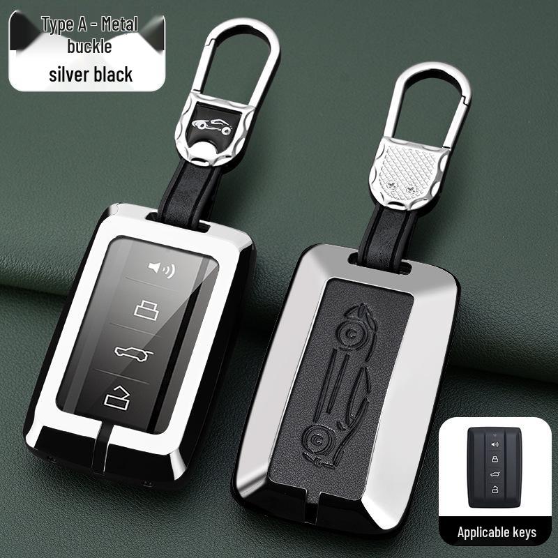 Tank 300 Car Key Cover Set: Compatible Key Shell & Protective Wrap with Buckle