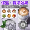 Stainless Steel Tumbler with Large Vacuum Wide Portable for and Travel Straw, Lid, Insulated, Handle, Capacity, Insulated, Double-Walled Wall, Mouth,