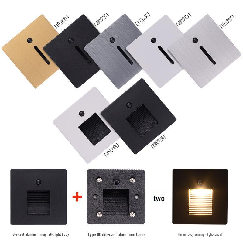 Type 86 Motion Sensor Stair Light for Home & Hotel Corridors