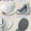 Dad shoes summer new leather ins trendy thick-soled mesh breathable casual sports shoes