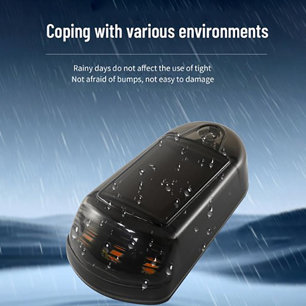 Bright LED Solar Cab Lights Not Drilling Required LED Lamp Hassle Free Solar LED Cab Lights Simple to Use for Any Truck
