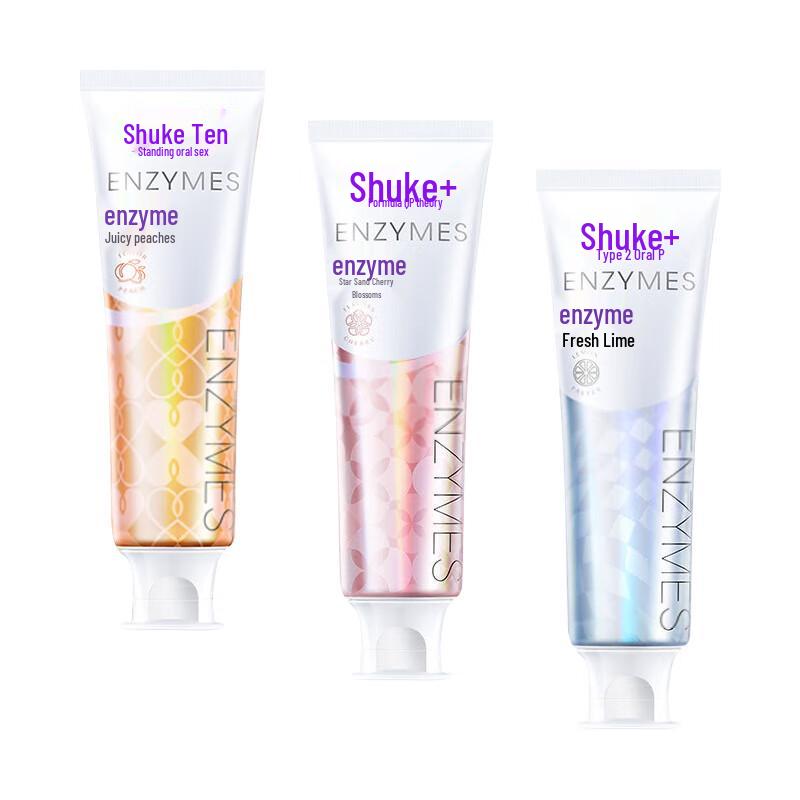 Shuke Whitening Enzyme Toothpaste Multi-Flavor Pack