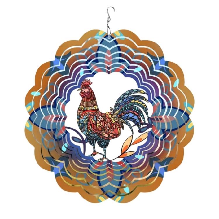 Harmonious Elegant Weatherproof Metal Wind Chime Spinner Elegant Sounding Hanging Decoration For Balcony Garden Window