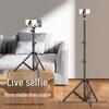 Handyhalter Stativ mit Licht für Live-Streaming, Fotografie und Selfie.