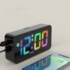 New Creative Book Alarm Clock Intelligent Colorful LED Light Smart Clock Luxury Digital Electronic Alarm Clock Home Accessories