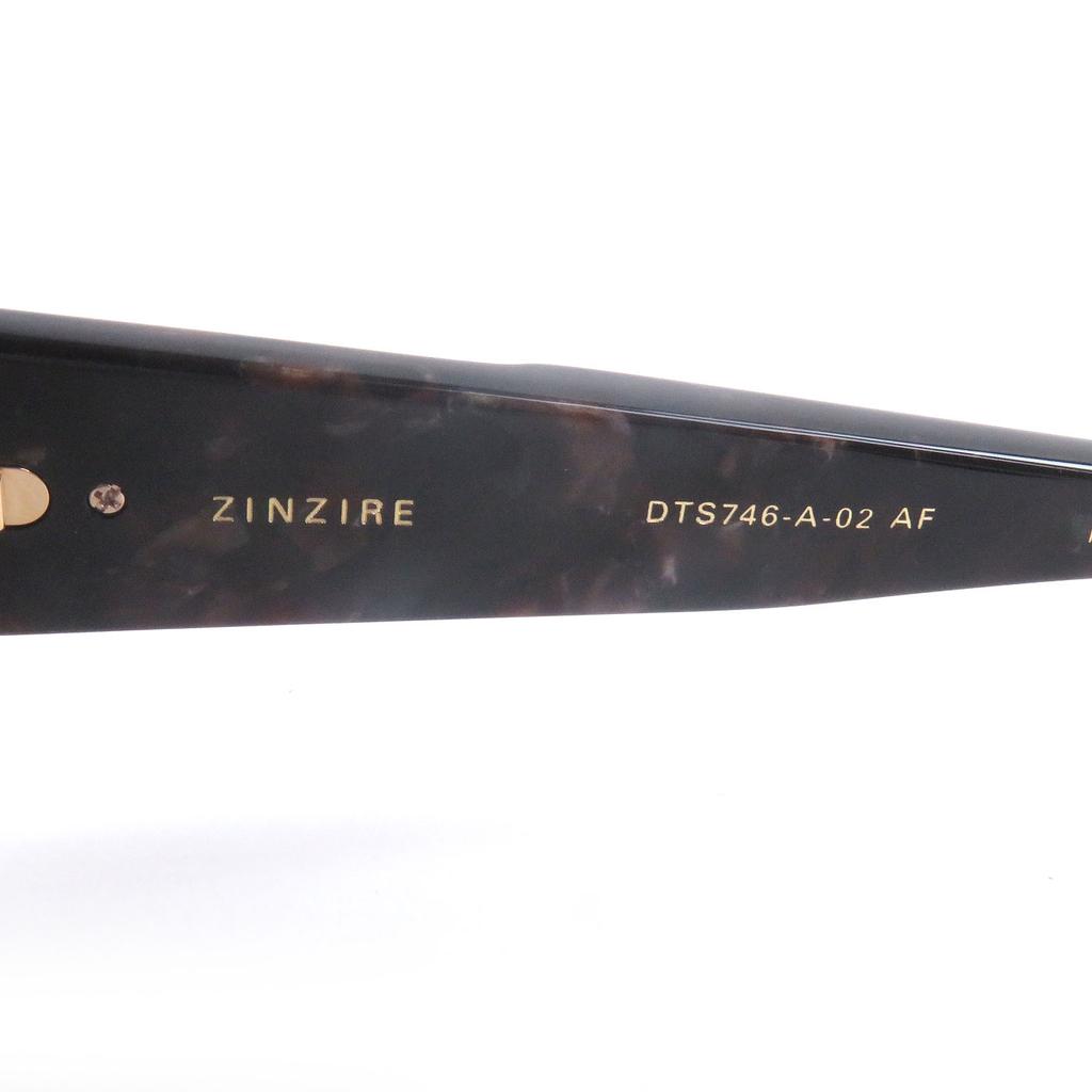 Excellent DITA Sunglasses ZINZIRE Clear Black Mens DTS746-A-02 Used