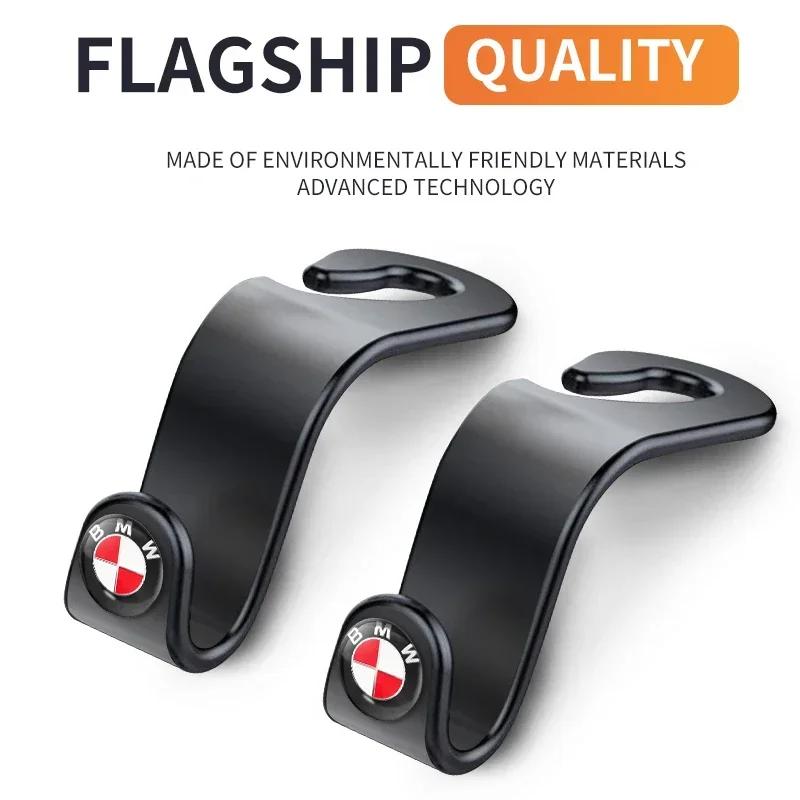 Car Sticker New Car Seat Headrest Hook Storage Hanger For BMW M M1 M2 M3 M4 M5 M6 G01 F20 G30 F30 F31 E36 E87 E60 E91 X1 X3 X5 A