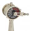 Nautischer Maschinenraumtelegraph Dekor Messing Holz Schiffs-Telegraph Skulptur Vintage Maritime Tischdeko