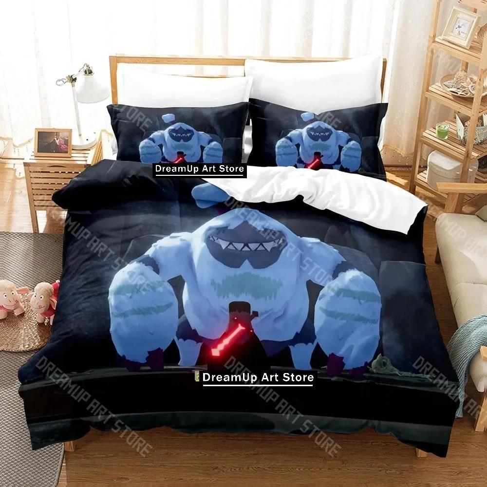 3D Print Death's Door Bedding Set Single Twin Full Queen King Size Bed Set Adult Kid Bedroom Duvetcover Sets 3D Print Anime Bed