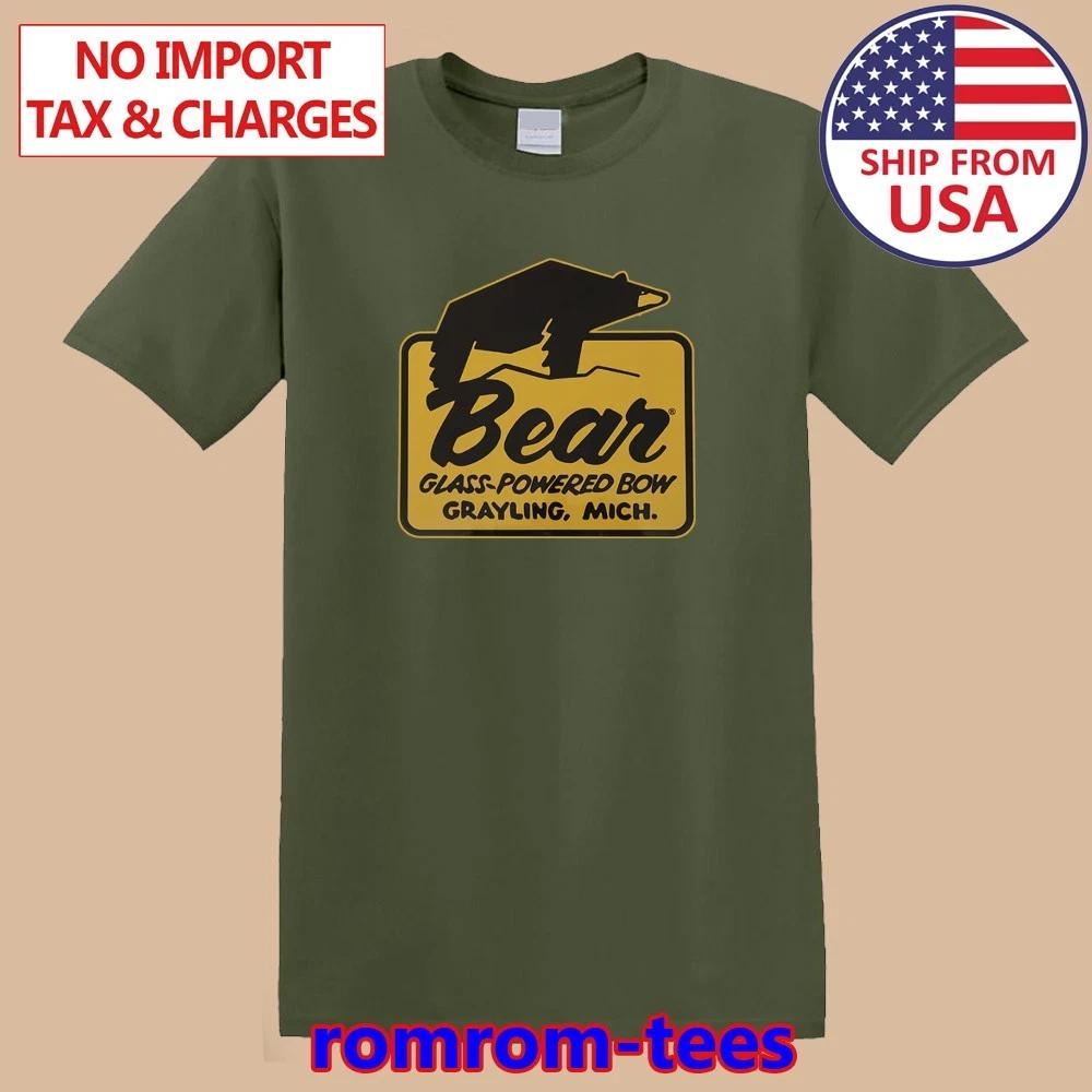 Bear Archery Army Green Size S-5XL XL