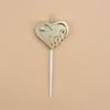 Valentine's Day Atmosphere Love Candle Golden LOVE Birthday Cake Candle PVC Box Packaging Birthday Party Party