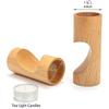 Kerzenhalter, Holzkerzenhalter für Tisch geeignet, Set 2 Kombination