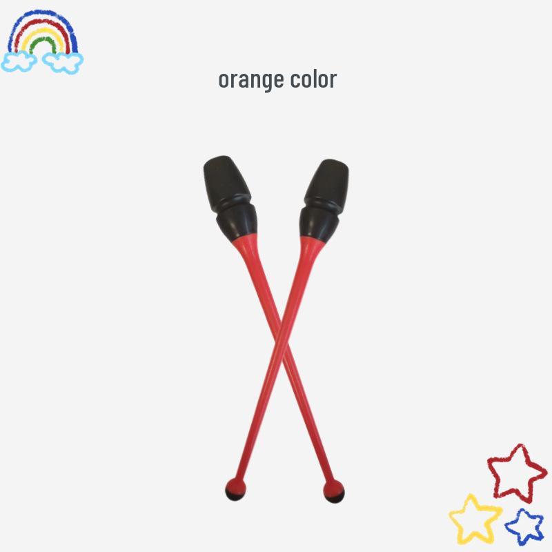 Two-Color Rubber Rhythmic Gymnastics Dance Clubs for Adult Training and Competition
