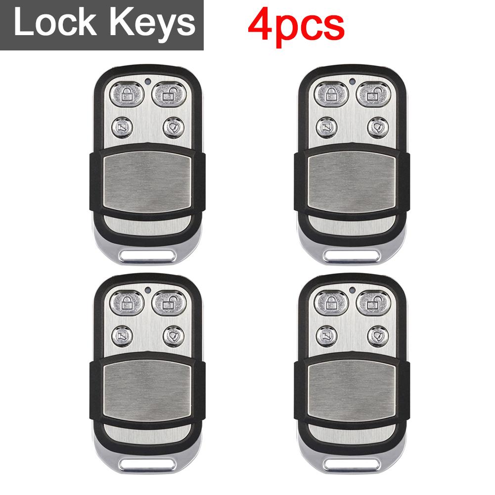 1-5PCS 433mhz Remote Control 4 Button Smart Copy Duplicator Electric Garage Door Gate Remote Cloning Universal Garage Door Gate