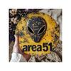 Area 51 Buitenaards Metaal Wandbord 8x8 Inch Decoratie Cadeau