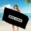 R-RicardS LOGO Microfiber Blanket Quick Drying Beach Towels Oversized Printing Super Absorbent Pool Towel Blanket