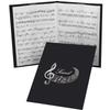 Music File, Music Stand, 2 Pages (with Music Clips), Black, for Single Sheets or Long Sheets of Music. This Popular Music File Is Perfect for