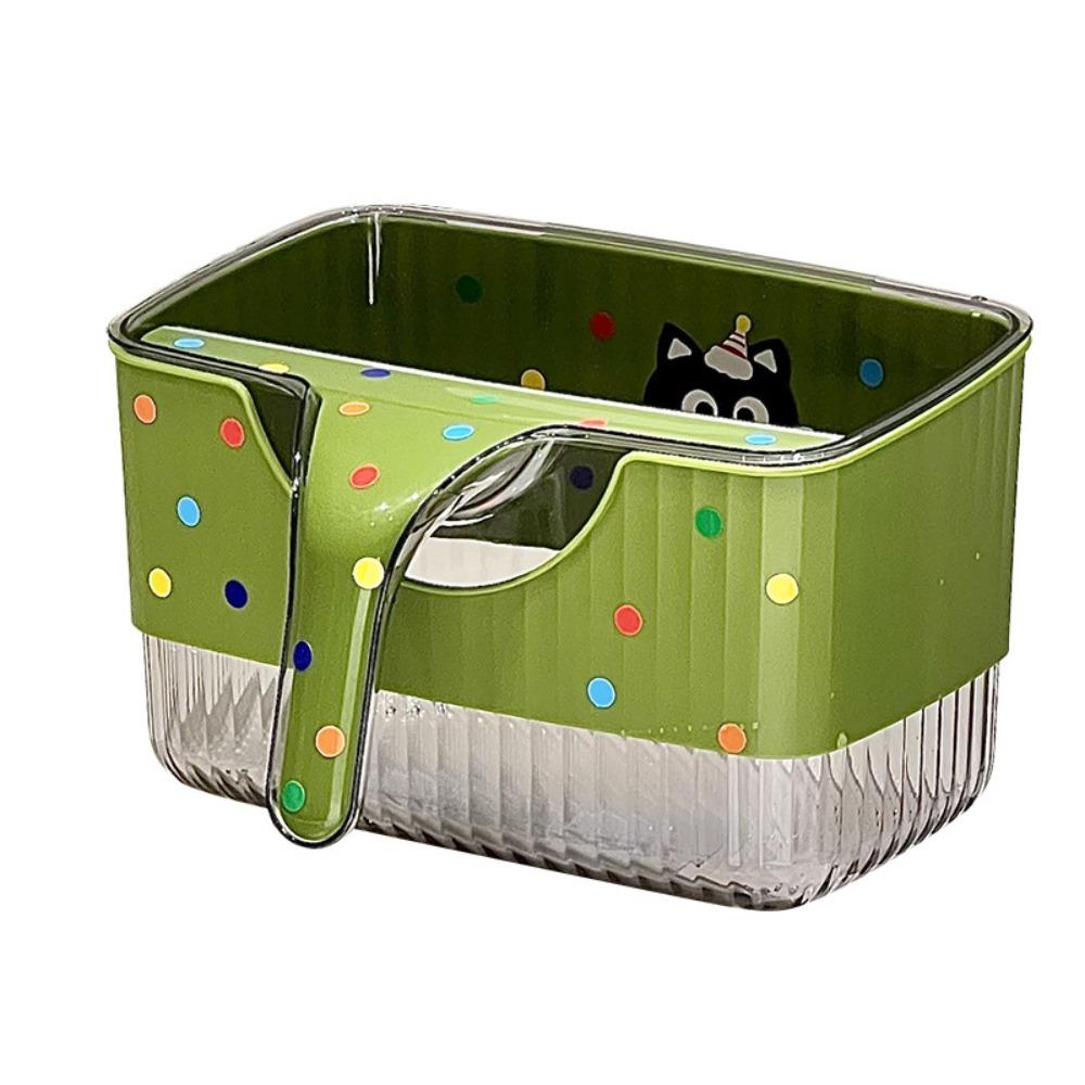 Large Capacity Waste Trash Can Wall-Mounted Food Waste Toilet  Household Cleaning Tools