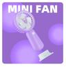 Portable Mini Cartoon Flower USB Desk Fan - Student Gift