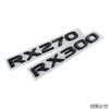 DFW5  ABS Car Body Badge Rear Trunk Sticker Letter Decal for Lexus RX270 RX300 RX350 Emblem Exterior Decoration