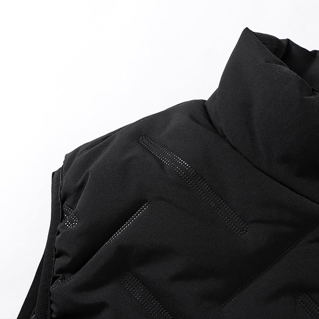 Casual Men'S Vest Men'S Loose And Winter Warm Down Cotton Vest Coat