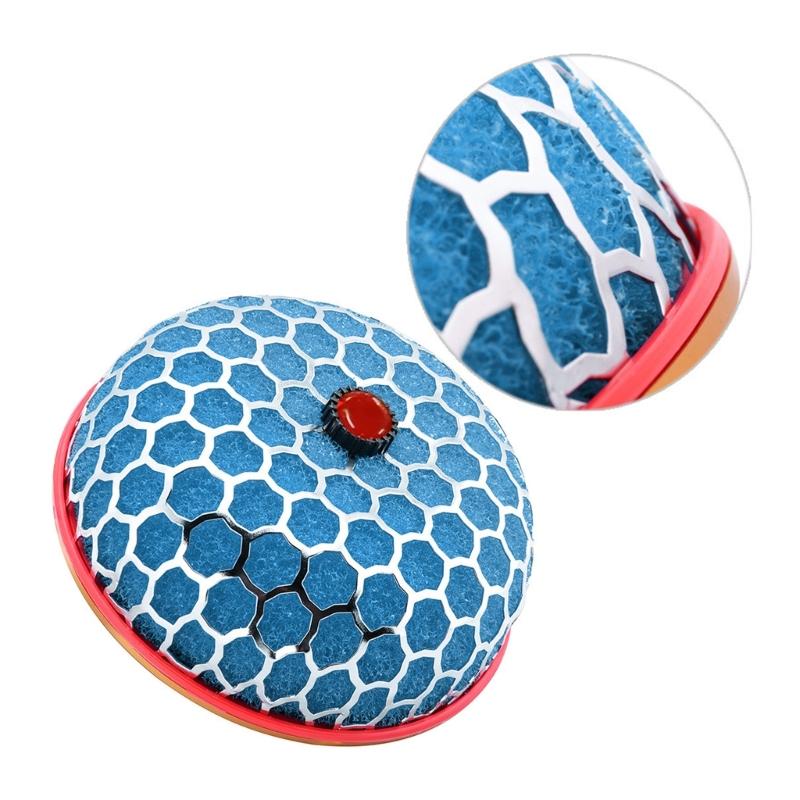 Mushroom Head Air Filter Cone Intake Filter 60mm Car Sponge Airfilter Universal High Flow Air Intake Filter Cleaner Foam
