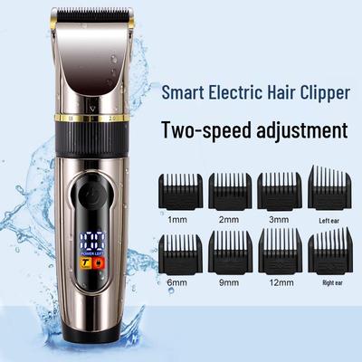 Tagliacapelli & Regolabarba Elettrico di Alta Qualità da Uomo - Portatile, Strumento Universale per Taglio & Intaglio